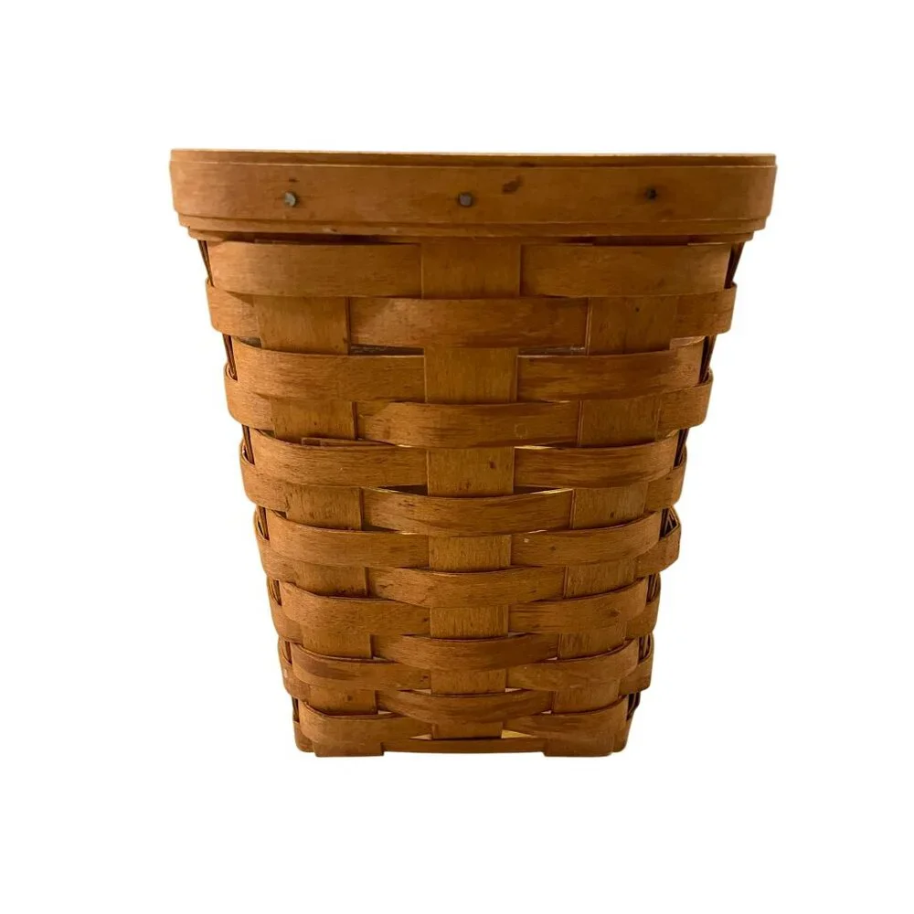 Vintage 1993 Longaberger Basket Used Plastic Protector
